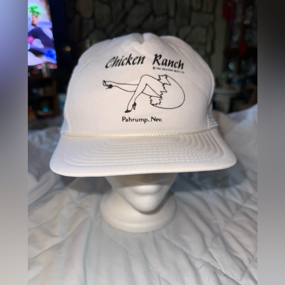 Otto Vtg Chicken Ranch Mesh Trucker Hat Snapback